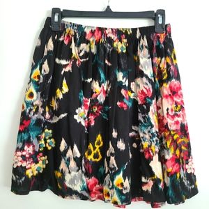 Floral Skater Skirt